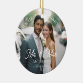 Décoration En Céramique M. & Mme ! Élégant, Simpel, Photo (Droite)