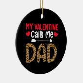 Décoration En Céramique Ma Saint Valentin M'Appelle Papa Leopard Buffalo P (Droite)