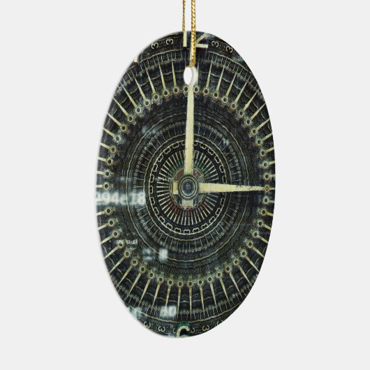 Décoration En Céramique Machine à temps (Droite)