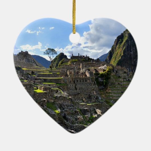 Décoration En Céramique Machu Picchu, Pérou (Dos)