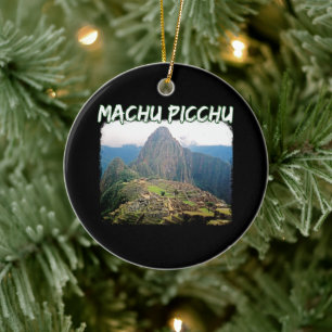 Décoration En Céramique Machu Picchu Pérou - Montagne Huayna Picchu