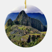 Décoration En Céramique MACHU PICCHU - Pérou - panorama (Dos)
