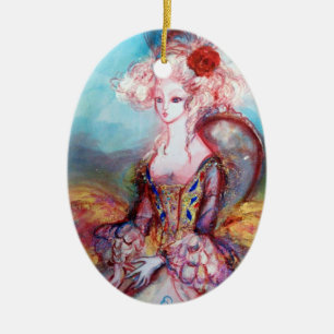 DÉCORATION EN CÉRAMIQUE MADAME POMPADOUR