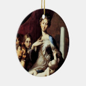 Décoration En Céramique Madonna au long cou par Parmigiano (Droite)