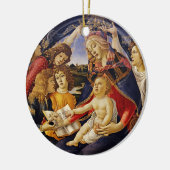 Décoration En Céramique Madonna du Magnificat par Botticelli (Gauche)