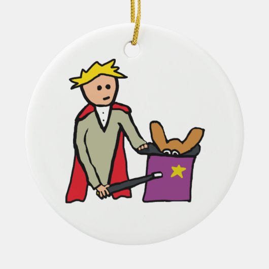 Décoration En Céramique Magicien (Devant)