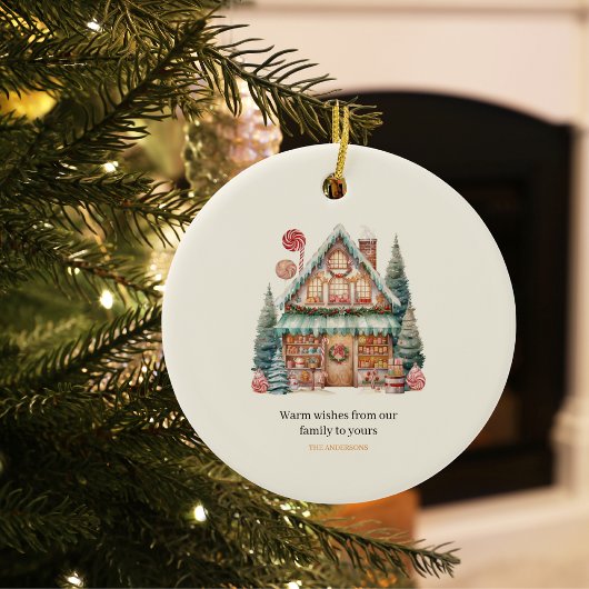 Décoration En Céramique Magie de Noël scandinave