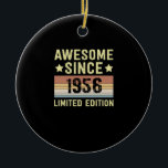 Décoration En Céramique Magnifique Depuis 1956 Rétro 66 Anniversaire<br><div class="desc">1</div>