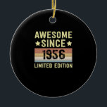 Décoration En Céramique Magnifique Depuis 1956 Rétro 66 Anniversaire<br><div class="desc">1</div>