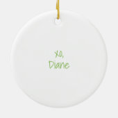 Décoration En Céramique Mahjong Mamas Mahjong Preppy Tiles Bows Coquette (Dos)