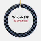 Décoration En Céramique Mailman Merci Gift - Postal Worker Keepsaké (Dos)