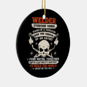 Décoration En Céramique Mains D'Un Chirurgien Souder Drôle Soudain Hommes (Droite)