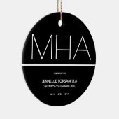 Décoration En Céramique Maintenir un diplôme de MHA (Droite)