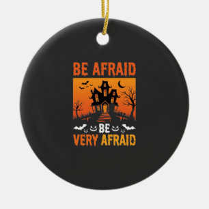 Décoration En Céramique Maison Hantée Halloween Soyez Craintifs Création