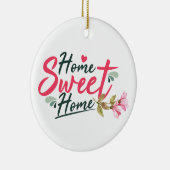 DÉCORATION EN CÉRAMIQUE MAISON SWEET HOME (Droite)