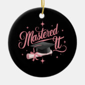 Décoration En Céramique Maîtrise Il Maîtrise Diplômé MBA (Devant)