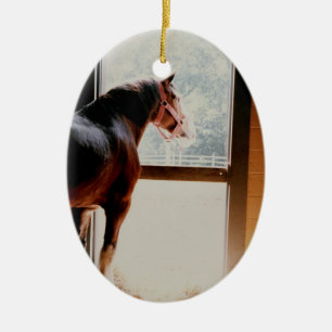 Décoration En Céramique Majestic Clydesdale