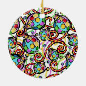 Décoration En Céramique Malamute d'Alaska (Dos)