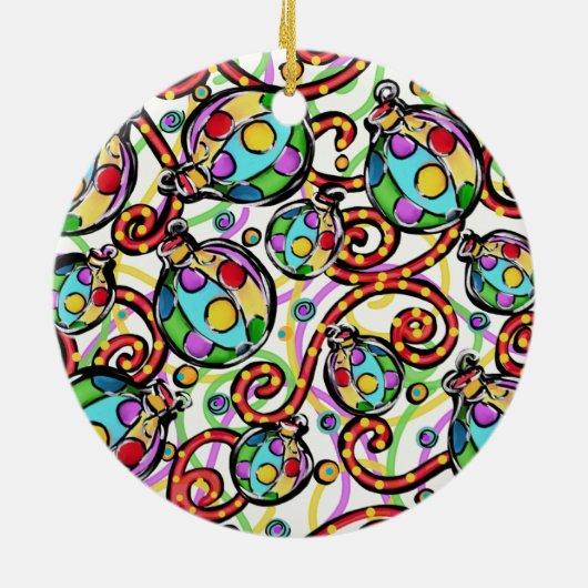 Décoration En Céramique Malamute d'Alaska (Dos)