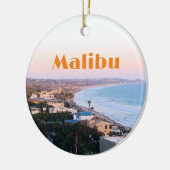 Décoration En Céramique Malibu California Coast (Gauche)