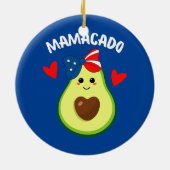 Décoration En Céramique Mamacado Avocado mère enceinte grossesse Avo (Dos)