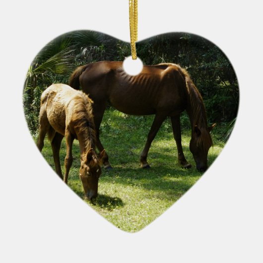 Décoration En Céramique Maman et bébé (Devant)