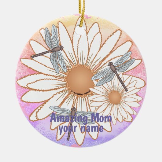 Décoration En Céramique Maman Extraordinaire (Devant)