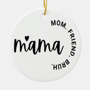 Décoration En Céramique Maman, Femme Maman Amie, Fête des Mères, Cadeau po