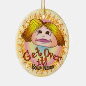 Décoration En Céramique Maman Va Le Voir. (Droite)