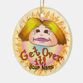 Décoration En Céramique Maman Va Le Voir. (Gauche)