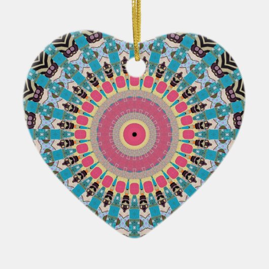 Décoration En Céramique Mandala (Devant)