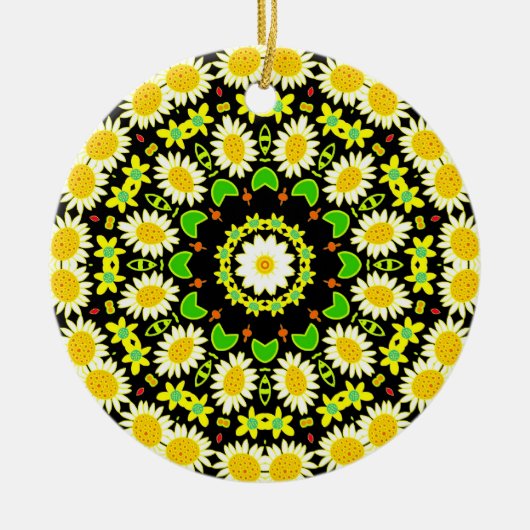 Décoration En Céramique Mandala (Devant)