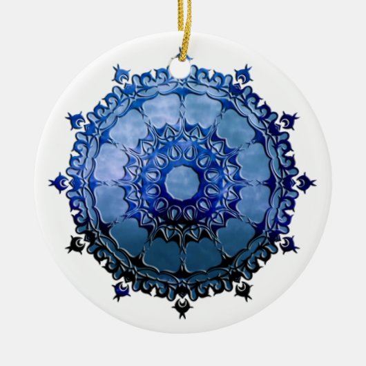 Décoration En Céramique Mandala celtique (Devant)