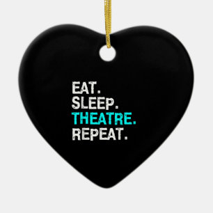 Décoration En Céramique Mangez Sleep Actrice Musicale Femmes Hommes Maman