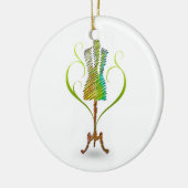 Décoration En Céramique Mannequin Seamstress / Mannequin fabricant / (Gauche)