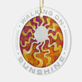 Décoration En Céramique Marcher sur Sunshine (Gauche)