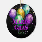 Décoration En Céramique Mardi Gras  (Gauche)