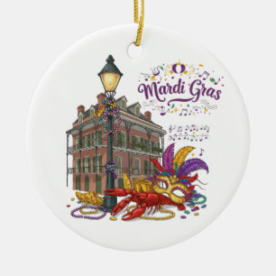 Décoration En Céramique Mardi gras