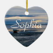 Décoration En Céramique Marée basse dans la baie de bouleau (Devant)