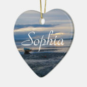 Décoration En Céramique Marée basse dans la baie de bouleau (Gauche)