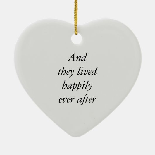 Décoration En Céramique Mariage (Dos)