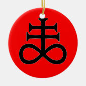 Décoration En Céramique MARQUE du DIABLE (Devant)