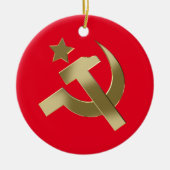 Décoration En Céramique Marteau et faucille (Devant)