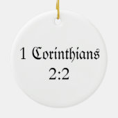 Décoration En Céramique Martin Luther admettant le Christ a crucifié (Dos)