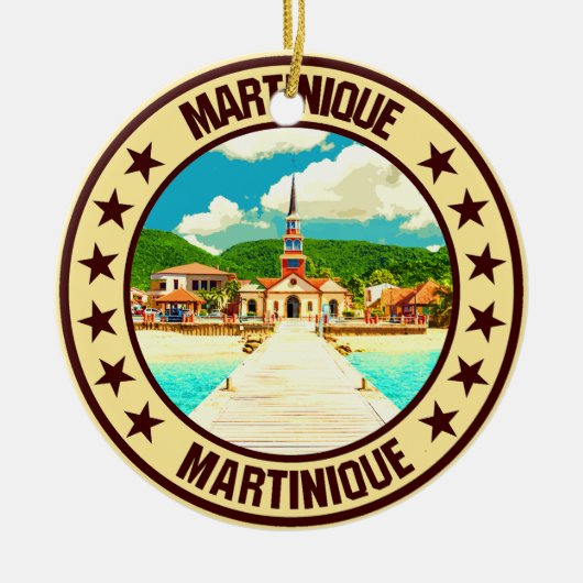 Décoration En Céramique Martinique (Devant)