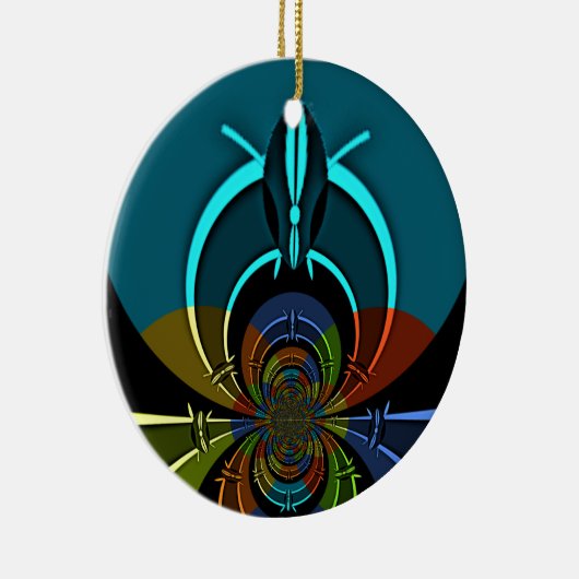 Décoration En Céramique Masaï couleurs Hakuna Matata (Droite)