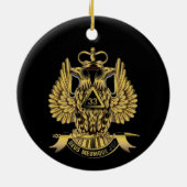 Décoration En Céramique MASONS DU 33e DEGRÉ (Dos)