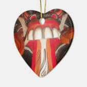 Décoration En Céramique Masque d'Halloween pour langue bizarre (Gauche)