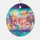 DÉCORATION EN CÉRAMIQUE MASQUERADE / PLANTE BOUTEILLE (Gauche)