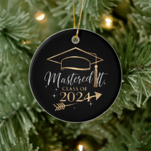Décoration En Céramique Mastered It Class of 2024 Graduation Cadfts for He